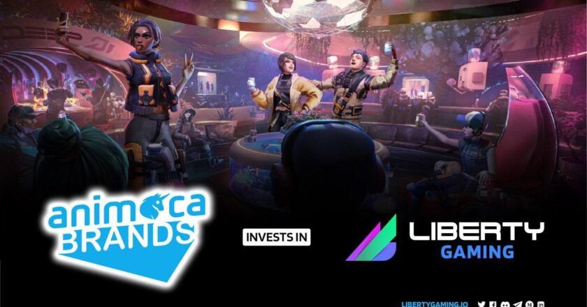 Animoca Brands, Leading Blockchain Games Company, Becomes Lead Liberty Gaming Investor