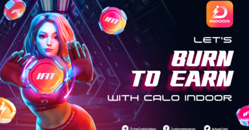 Calo Indoor : The First Burn To Earn GameFi Project In The World
