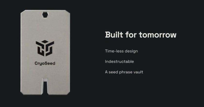 CryoSeed’s Cold Wallet Backup: A Time Capsule for Your Seed Phrase