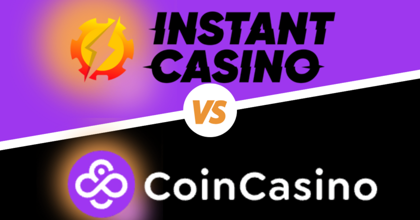 The Top 2 Crypto Casinos Compared: InstantCasino.com vs. CoinCasino.com