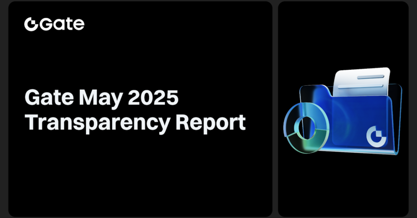 Gate Releases May 2025 Transparency Report: Brand Revamp Ignites Strategic Acceleration