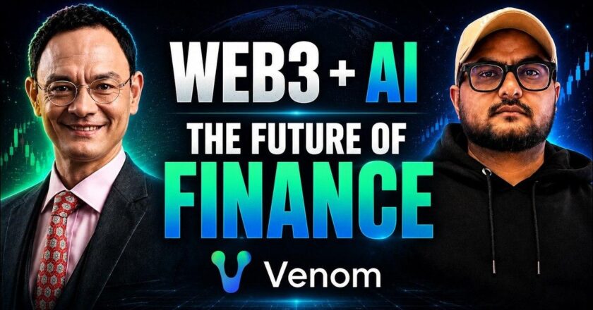 From Floppy Disks to Blockchain: Venom Foundation CEO Christopher Lewis on Four Decades of Betting on What’s Next